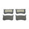 Conjunto de 4 pastilhas de freio FERODO FDB4696