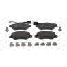 Conjunto de 4 pastilhas de freio FERODO FDB5097