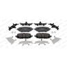 Conjunto de 4 pastilhas de freio FERODO FDB4873