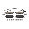 Conjunto de 4 pastilhas de freio FERODO FVR5076