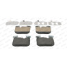 Conjunto de 4 pastilhas de freio FERODO FDB4662
