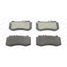 Conjunto de 4 pastilhas de freio FERODO FDB4694