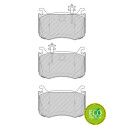 Conjunto de 4 pastilhas de freio FERODO FDB4848