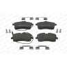 Conjunto de 4 pastilhas de freio FERODO FDB4734