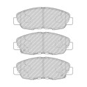 Conjunto de 4 pastilhas de freio FERODO FDB5022