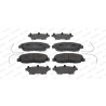 Conjunto de 4 pastilhas de freio FERODO FDB5022
