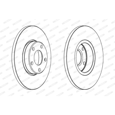 Jogo de disco de travão PREMIER