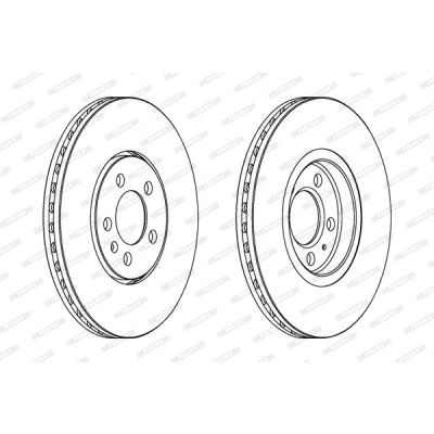 Jogo de disco de travão PREMIER
