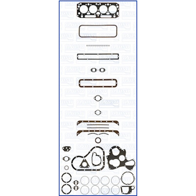 Jogo de juntas do motor FIBERMAX