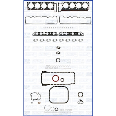 Jogo de juntas do motor FIBERMAX