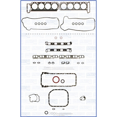 Jogo de juntas do motor FIBERMAX