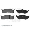 Conjunto de 4 pastilhas de freio Blueprint ADA104202BLU