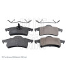 Conjunto de 4 pastilhas de freio BLUEPRINT ADA104218