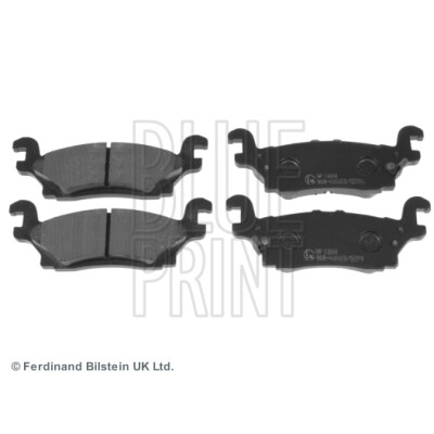 Conjunto de 4 pastilhas de freio Blueprint ADA104222BLU