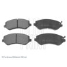 Conjunto de 4 pastilhas de freio BLUEPRINT ADA104223