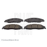 Conjunto de 4 pastilhas de freio Blueprint ADA104241BLU