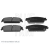 Conjunto de 4 pastilhas de freio Blueprint ADA104251BLU