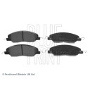 Conjunto de 4 pastilhas de freio Blueprint ADA104256BLU