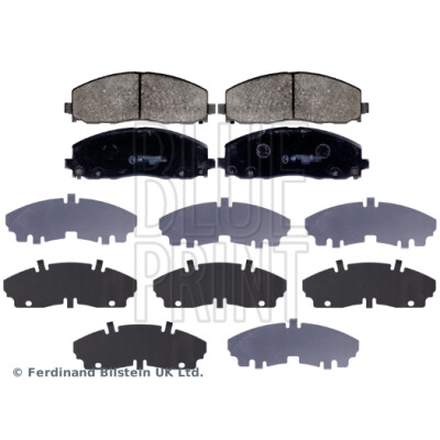 Conjunto de 4 pastilhas de freio Blueprint ADA104268BLU