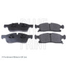 Conjunto de 4 pastilhas de freio Blueprint ADA104269BLU