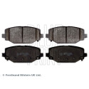Conjunto de 4 pastilhas de freio Blueprint ADA104271BLU