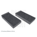 Kit de filtro, recirculação de ar da cabine BLUEPRINT ADB112512BLU