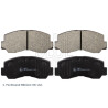 Conjunto de 4 pastilhas de freio BLUEPRINT ADC44216