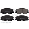 Conjunto de 4 pastilhas de freio BLUEPRINT ADC44240