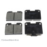 Conjunto de 4 pastilhas de freio BLUEPRINT ADC44246