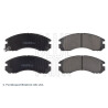 Conjunto de 4 pastilhas de freio BLUEPRINT ADC44250BLU