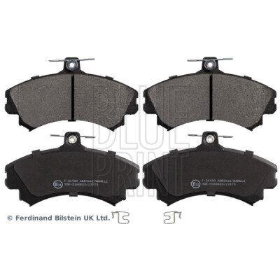 Conjunto de 4 pastilhas de freio BLUEPRINT ADC44251BLU