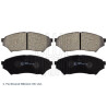Conjunto de 4 pastilhas de freio BLUEPRINT ADC44254
