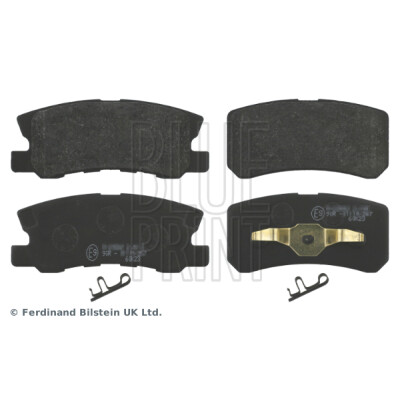Conjunto de 4 pastilhas de freio BLUEPRINT ADC44259BLU