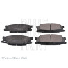 Conjunto de 4 pastilhas de freio BLUEPRINT ADC44260