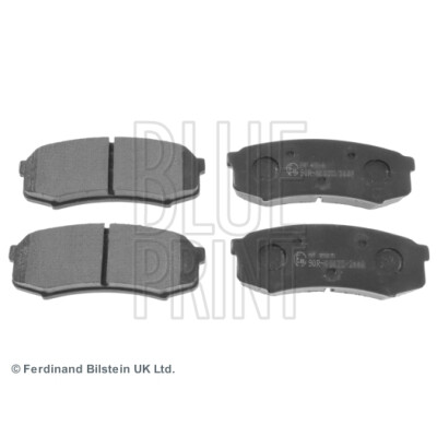 Conjunto de 4 pastilhas de freio BLUEPRINT ADC44275