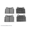 Conjunto de 4 pastilhas de freio BLUEPRINT ADC44276