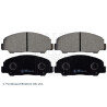 Conjunto de 4 pastilhas de freio BLUEPRINT ADD64219