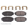 Conjunto de 4 pastilhas de freio BLUEPRINT ADG042121BLU