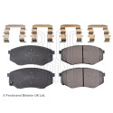 Conjunto de 4 pastilhas de freio BLUEPRINT ADG042125BLU