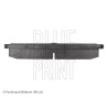Conjunto de 4 pastilhas de freio BLUEPRINT ADG042131BLU