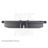 Conjunto de 4 pastilhas de freio BLUEPRINT ADG042138BLU