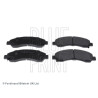 Conjunto de 4 pastilhas de freio BLUEPRINT ADG042156