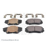 Conjunto de 4 pastilhas de freio BLUEPRINT ADG042157