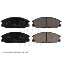 Conjunto de 4 pastilhas de freio BLUEPRINT ADG04231BLU