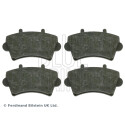 Conjunto de 4 pastilhas de freio BLUEPRINT ADG04245BLU