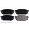 Conjunto de 4 pastilhas de freio BLUEPRINT ADG04259