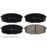 Conjunto de 4 pastilhas de freio BLUEPRINT ADG04261BLU