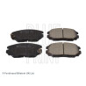 Conjunto de 4 pastilhas de freio BLUEPRINT ADG04271BLU
