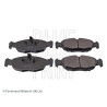 Conjunto de 4 pastilhas de freio BLUEPRINT ADG04276