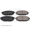 Conjunto de 4 pastilhas de freio BLUEPRINT ADG04287
